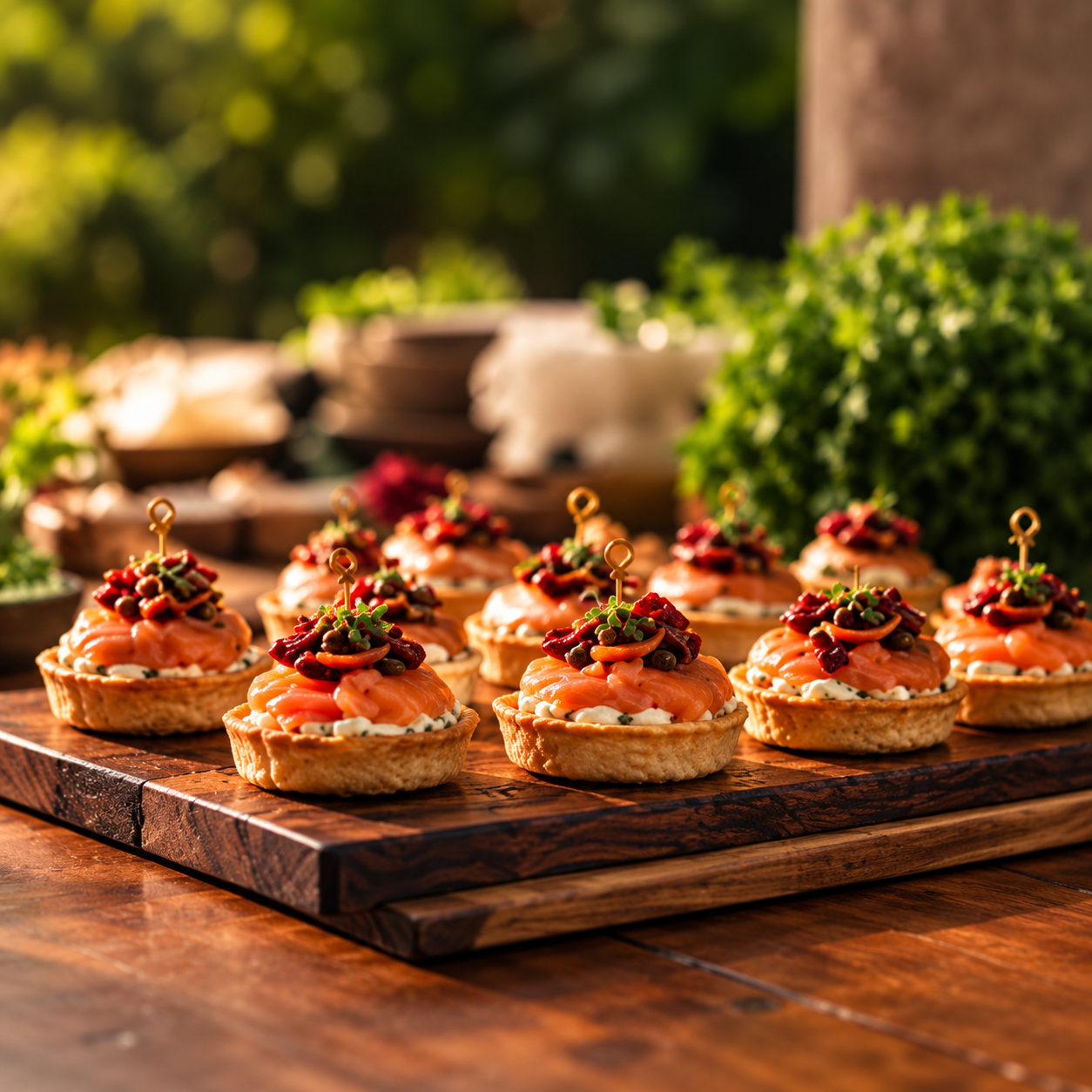 Bocaditos de catering